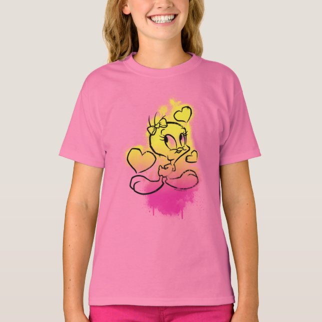 Camiseta TWEETY™ com coração (Frente)