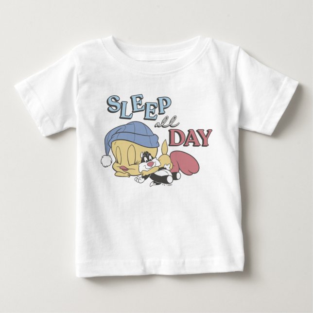Camiseta TWEETY™ Dormir o Dia Inteiro (Frente)