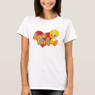 Camiseta TWEETY™ - Pássaro Apaixonado