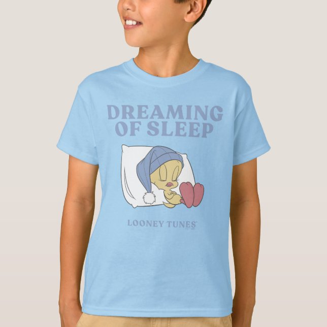Camiseta TWEETY™ Sonhando com Sono (Frente)