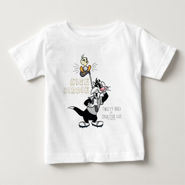 Camiseta TWEETY™ & SYLVESTER™ Golfing - Belo Birdie (Frente)