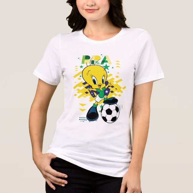 Camiseta TWEETY™ Team Brazil Soccer Graphic (Frente)