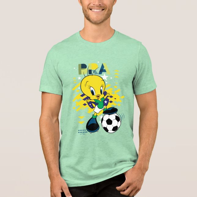 Camiseta TWEETY™ Team Brazil Soccer Graphic (Frente)