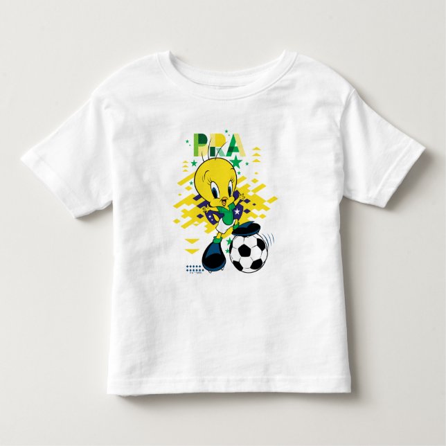 Camiseta TWEETY™ Team Brazil Soccer Graphic (Frente)