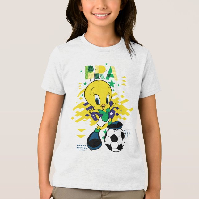 Camiseta TWEETY™ Team Brazil Soccer Graphic (Frente)