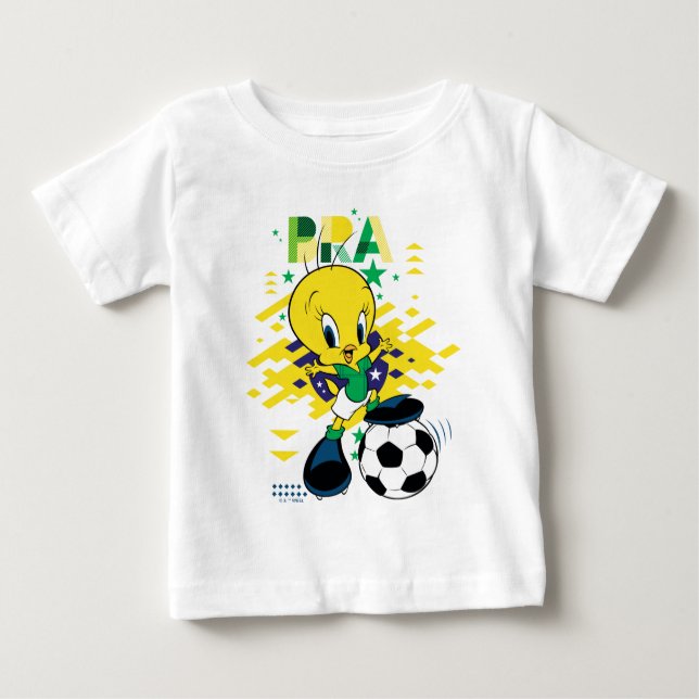 Camiseta TWEETY™ Team Brazil Soccer Graphic (Frente)