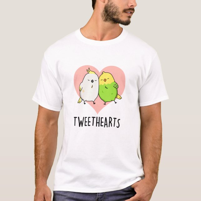 Camiseta Twethearts Brincadeiras Pássaros Encantados (Frente)