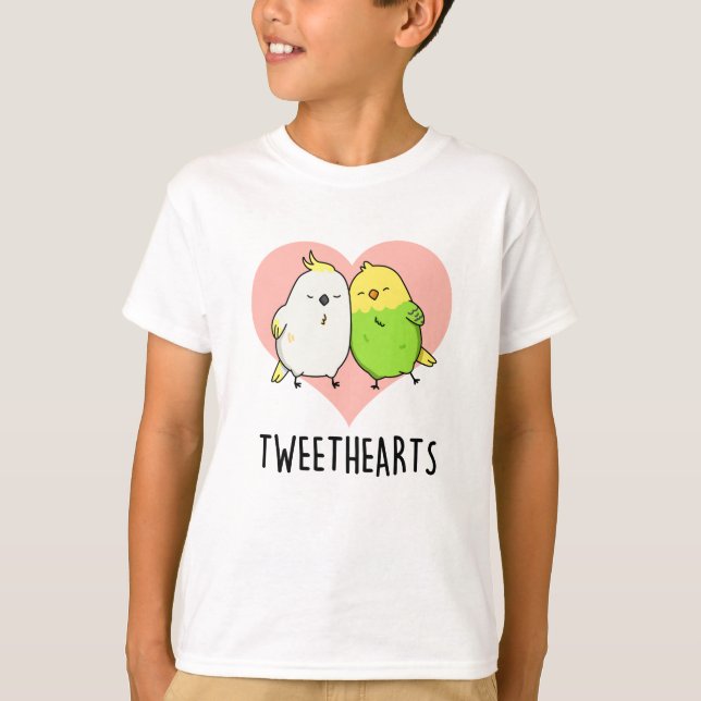 Camiseta Twethearts Brincadeiras Pássaros Encantados (Frente)