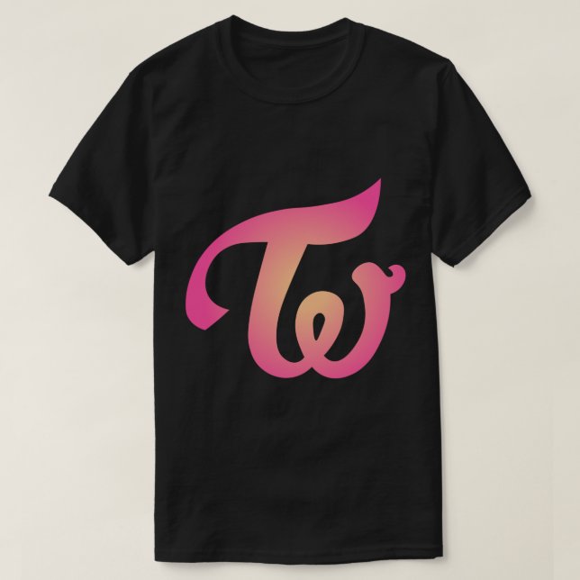Camiseta Twice Logo - Original Sticker (Frente do Design)