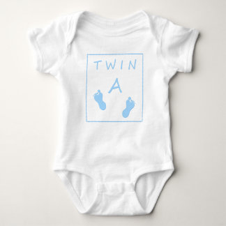 Camiseta Twin A bebê gêmeo