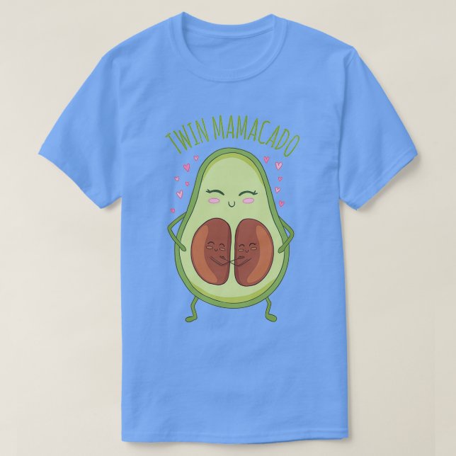 CAMISETA TWIN MAMACADO (Frente do Design)