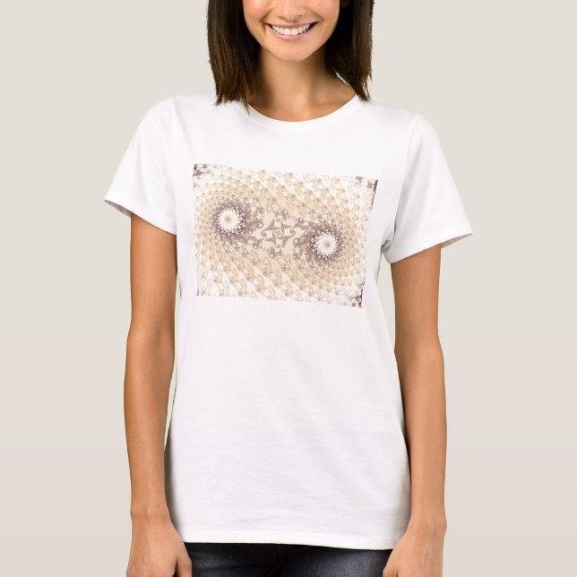 Camiseta Twin Praline (Frente)