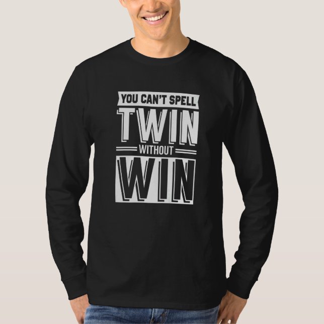 Camiseta Twin without win lovely hearts akin (Frente)