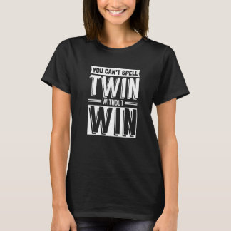 Camiseta Twin without win lovely hearts akin