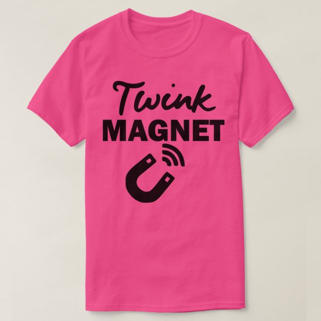 CAMISETA TWINK MAGNET (Frente do Design)