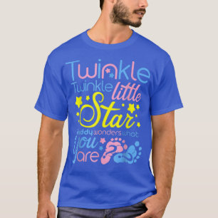 Camiseta Twinkle Little Star Pai se pergunta o que você é