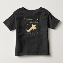 Camiseta Twinkle Twinkle Little Star Boho Personalize