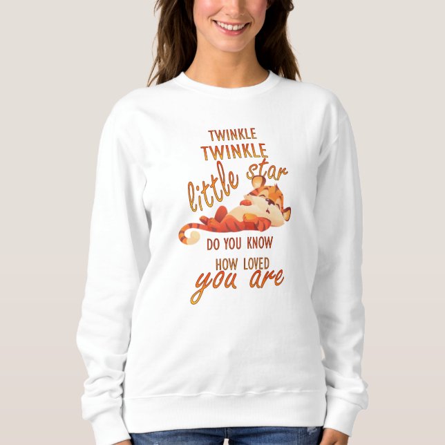 Camiseta Twinkle Twinkle Pequena Estrela (Frente)
