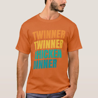 Camiseta Twinnerwinner Chicken Janta Design para a Mãe
