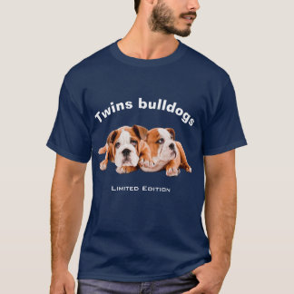 Camiseta Twins Bulls Limited Edition para ele azul escuro