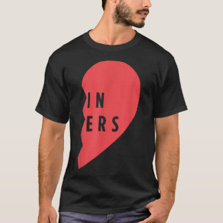 Camiseta Twins Gift - Twin Sisters Heart Matching Shirt Set