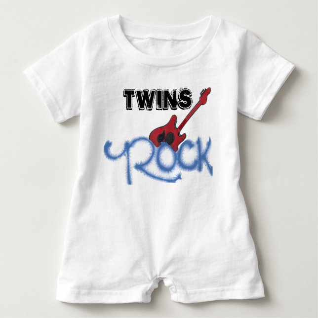 Camiseta Twins Rock (Frente)