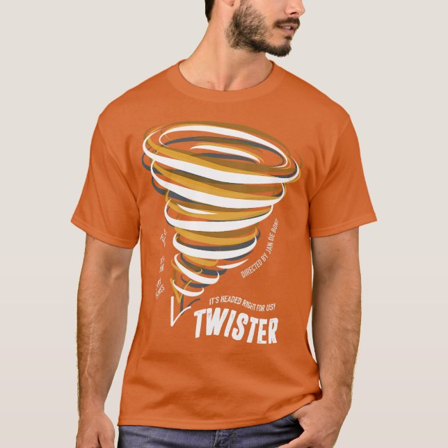 Camiseta Twister Alternative Poster (Frente)