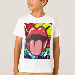 Camiseta Twister da língua