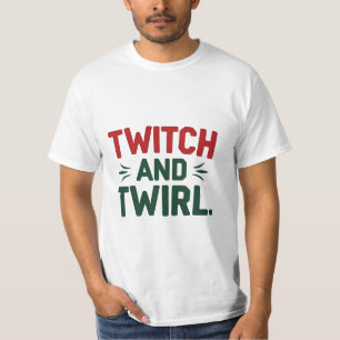Camiseta Twitch e Twirl Dance Vibes