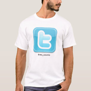 Camiseta twitter, @seu_usuario