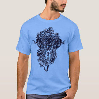 Camiseta Two Chinese dragons fighting