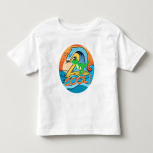Camiseta Two Cool! 2º Aniversário da Festa de Dinossauro Su