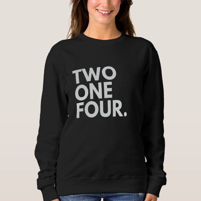 Camiseta TWO ONE FOUR Area Code 214 Dallas TX Texas USA (Frente)