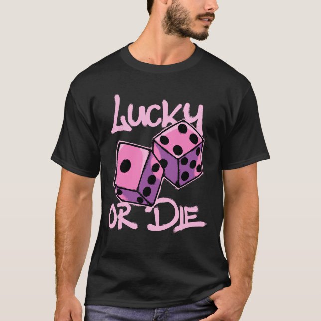 Camiseta two vibrant dice streetwear (Frente)