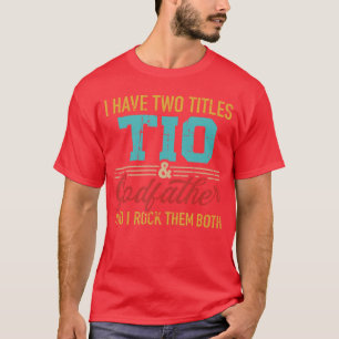 Camiseta TwoitlesIO e Padrinho e eu Rockhem Ambos Pequenos 