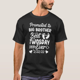 Camiseta Twosday Promoveu Grande Irmão Correspondendo à Irm
