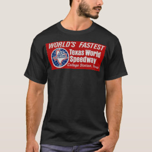 Camiseta TWS,Texas World Speedway,Velocidade mundial do cur