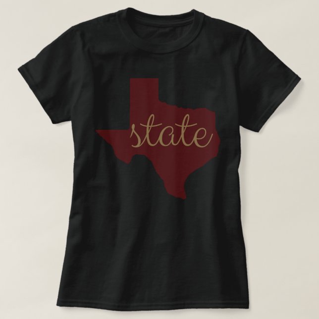 Camiseta TX State Bobcats Shirt Estado do Texas Bobcats Fan (Frente do Design)