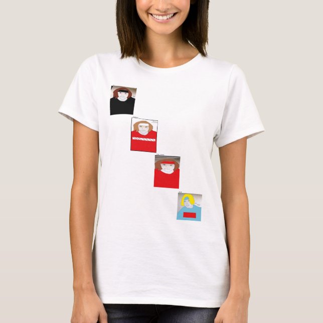 Camiseta Ty, Gabriel, John James e Nick Desenho (Frente)