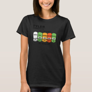 Camiseta Tyler de Mens - Tyler de Fatos Nutricionais