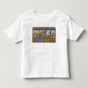 Camiseta Tyler, letra ScenesTyler de TexasLarge, TX