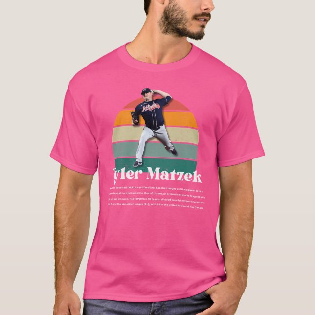 Camiseta Tyler Matzek Vintage Vol 01 (Frente)