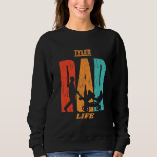 Camiseta Tyler Native Funny State Flag Pai Pai Bebê