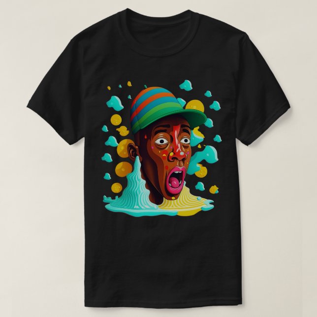 Camiseta Tyler, o criador original do ventilador Art 1 (Frente do Design)