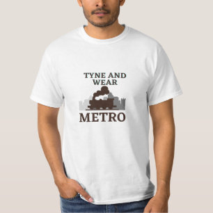 Camiseta Tyne e Metro de Visto