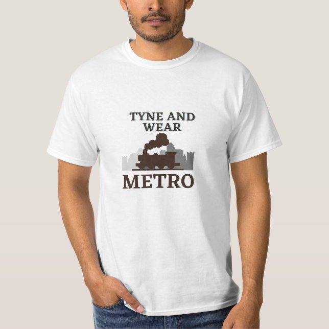 Camiseta Tyne e Metro de Visto (Frente)