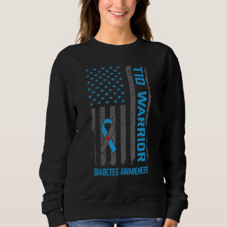 Camiseta Type 1 Diabetes Awareness T1D Warrior Type One Dia