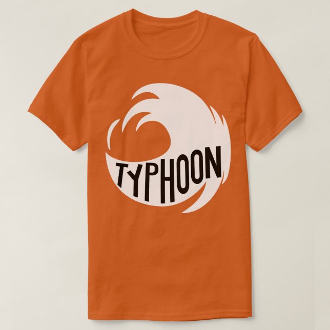 Camiseta TYPHOON Pro Wrestler Fred Ottman (Frente do Design)