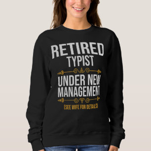 Camiseta Typist Aposentado Sob Novo Gerenciamento