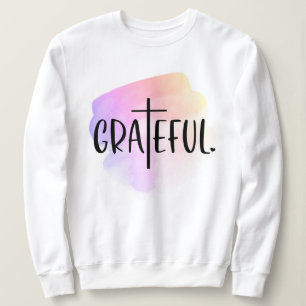 Camiseta Typografia Grateful Cross